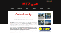 Desktop Screenshot of mtz-servis.cz